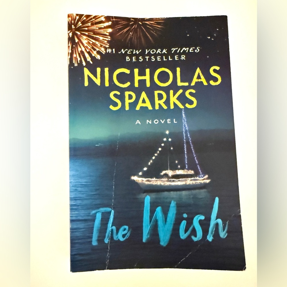 Paperback Book - “The Wish” by Nicholas Sparks